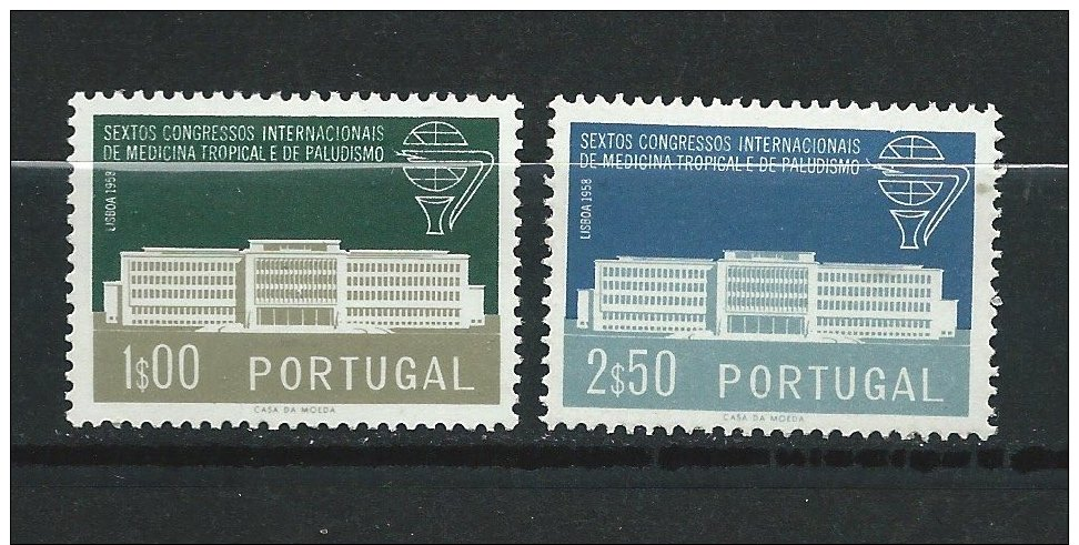 PORTUGAL - N° 849 à 850 - 6° Congrès International De Médecine Tropicale - * - Nuovi