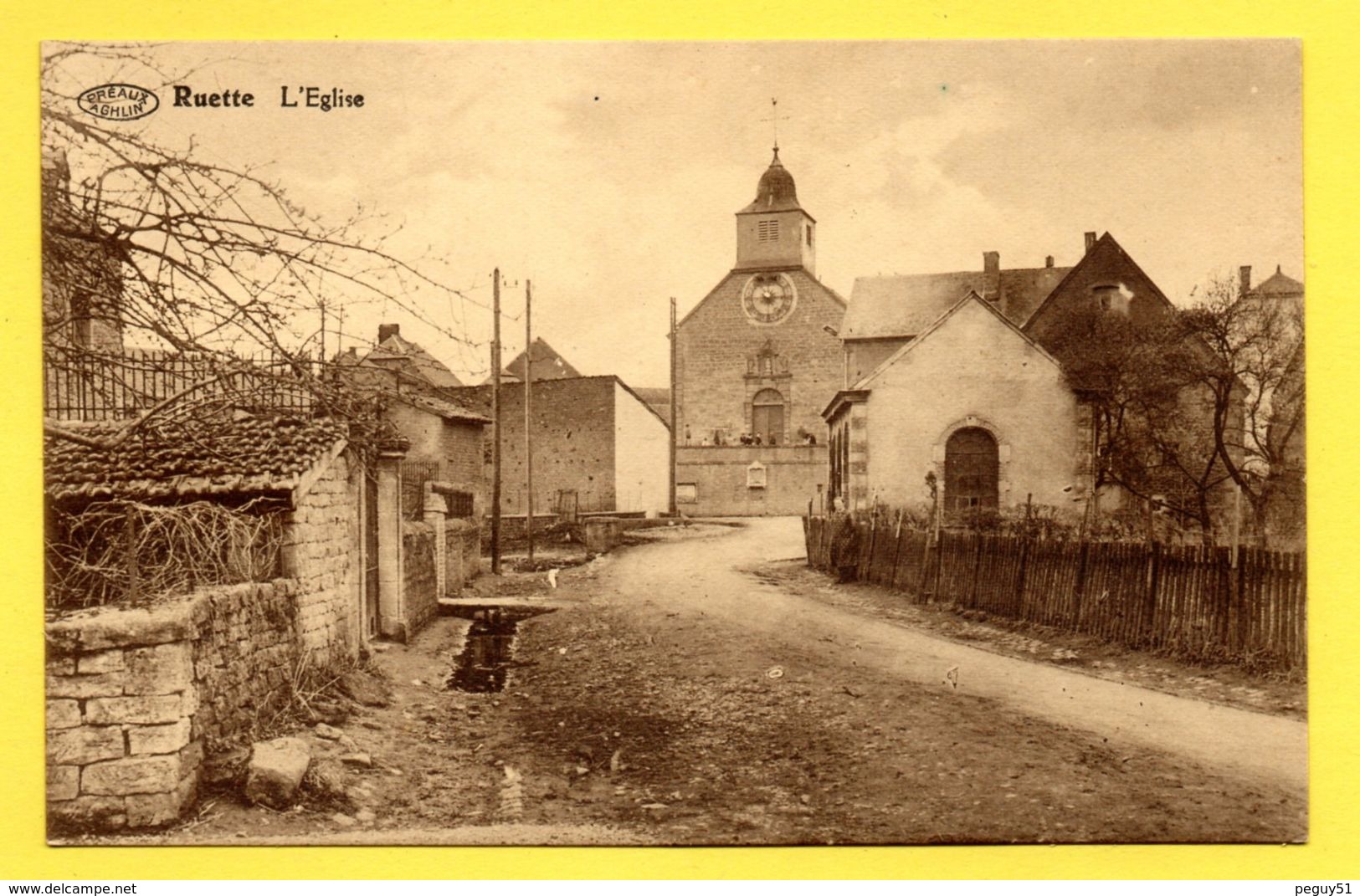 Ruette (Virton). Eglise Saint-Genèse - Virton