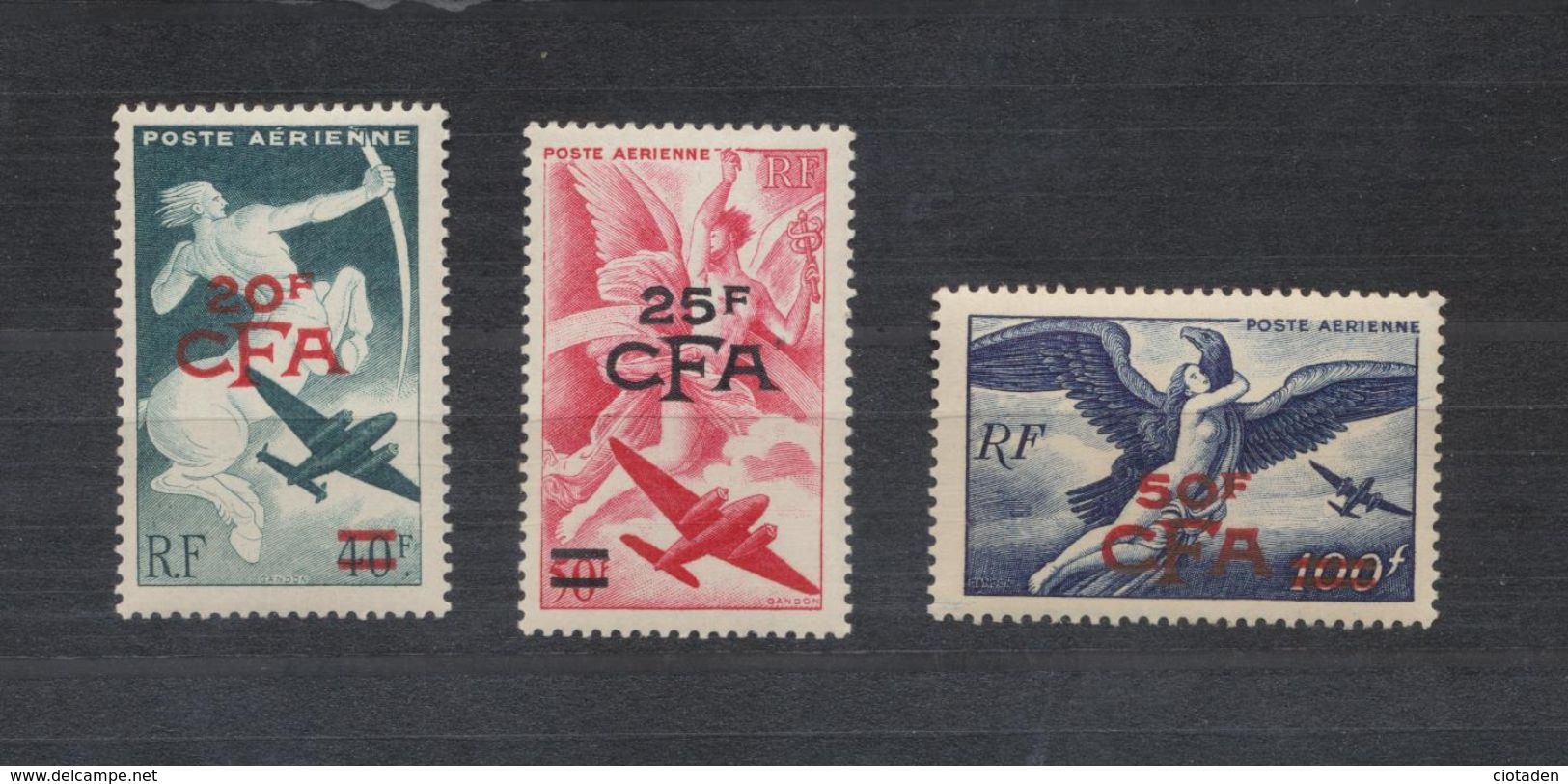 Série Mythologique CFA 1946 - Luchtpost