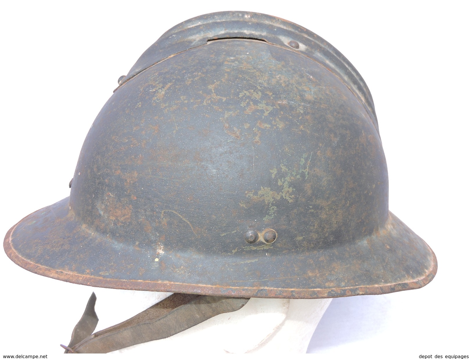 CASQUE  ADRIAN 1926 -  GRANDE TAILLE + COIFFE - ARMEE DE L AIR ?