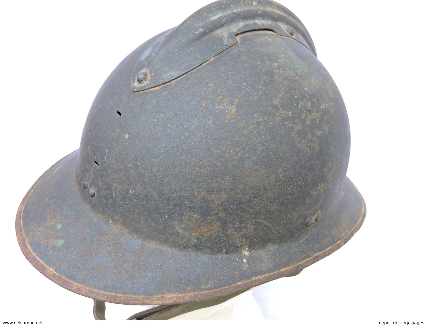 CASQUE  ADRIAN 1926 -  GRANDE TAILLE + COIFFE - ARMEE DE L AIR ?