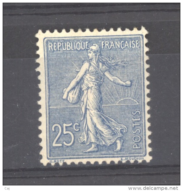 06491  -  France  :  Yv  132  * - 1903-60 Semeuse A Righe