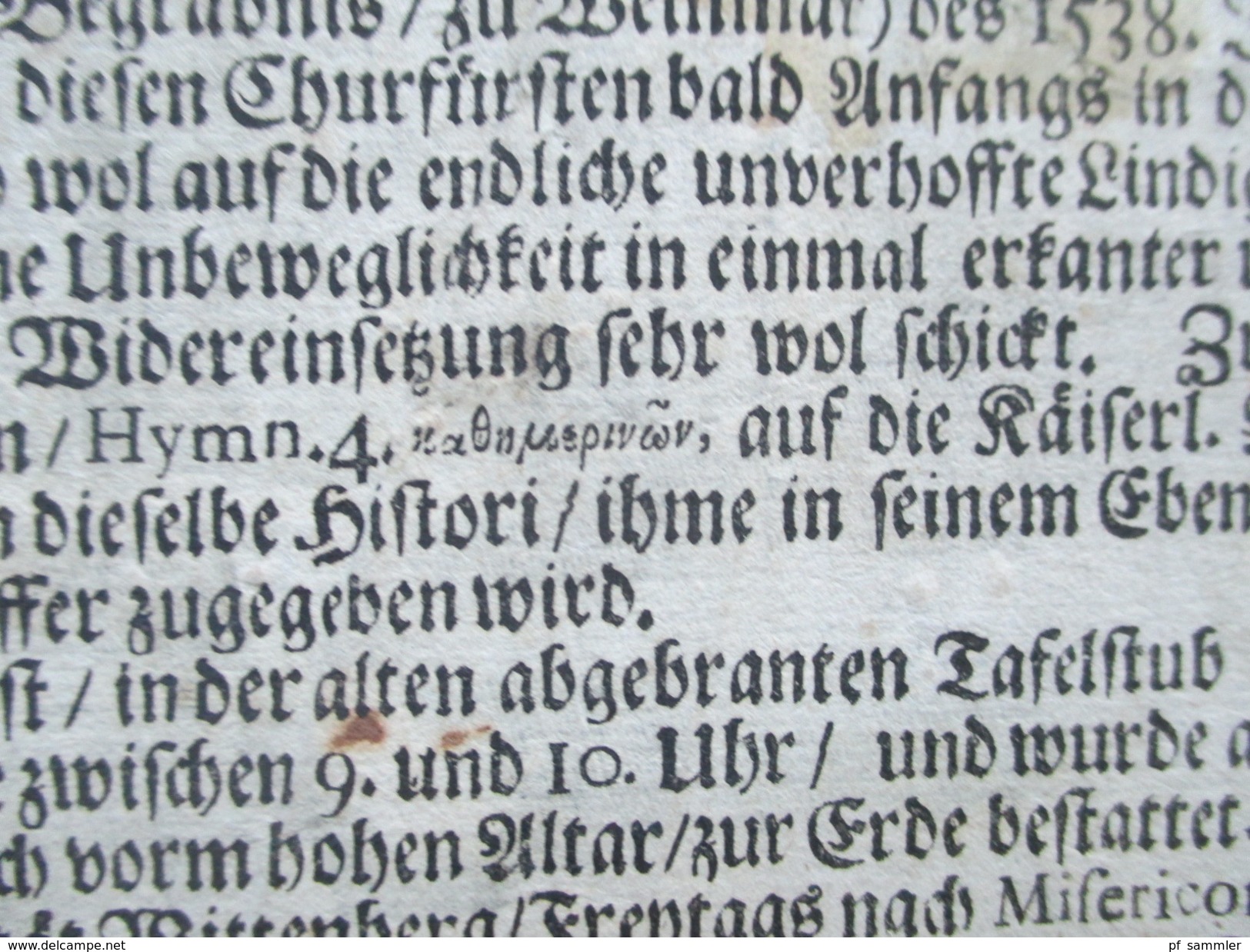 Bild/Druck 16./ 17. Jahrhundert?? Kurfürst Johann Friedrich der Erste/Älteste/Großmütige und Standhafte. Der Beständige