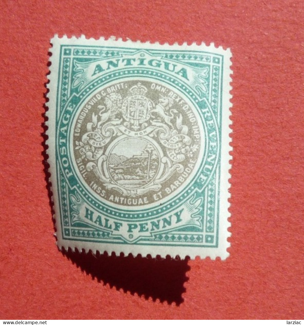 Timbres-poste Antigua N° 19 Unused (*) - 1858-1960 Crown Colony