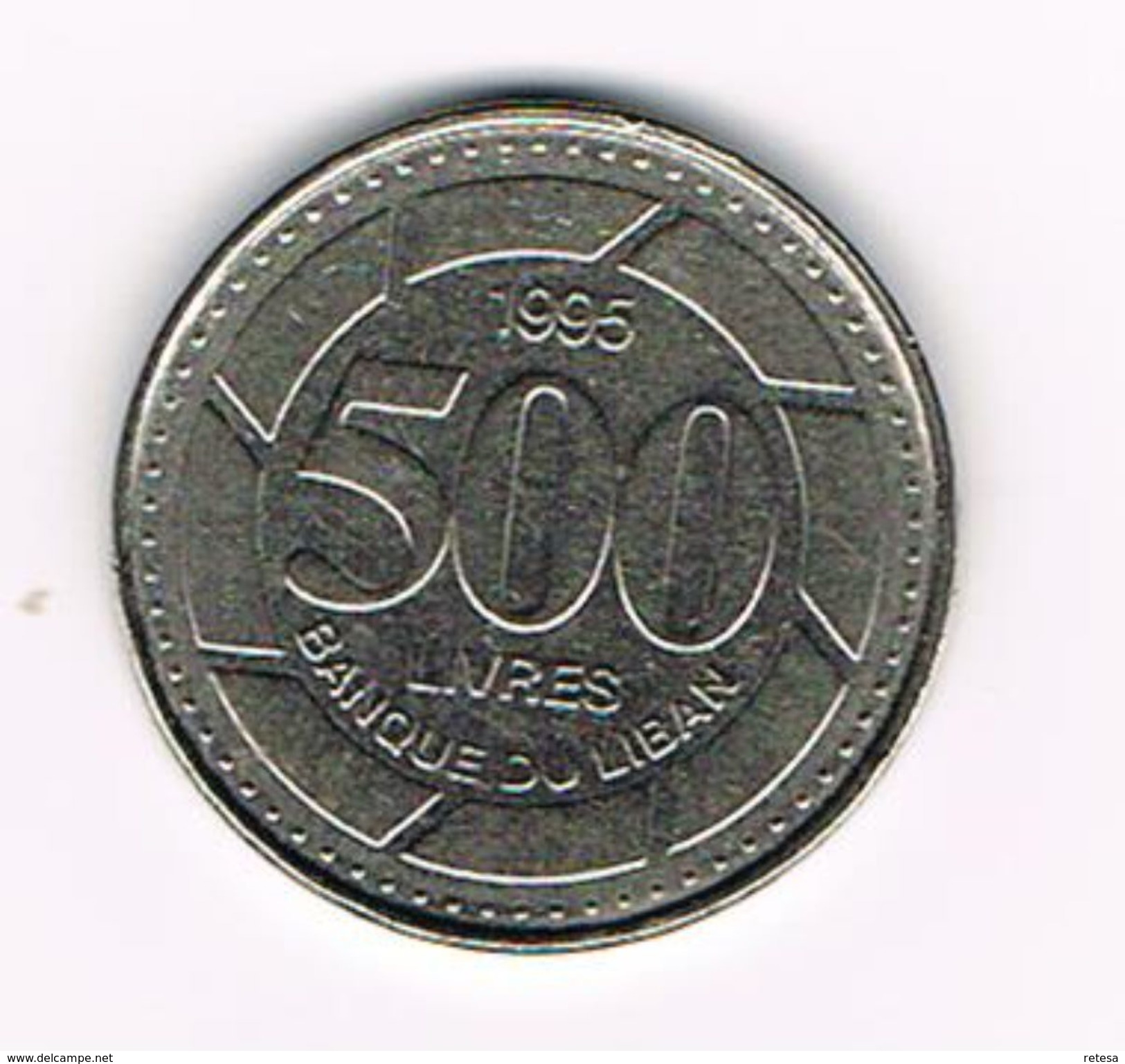 )  LIBANON  500  LIVRES  1995 - Liban