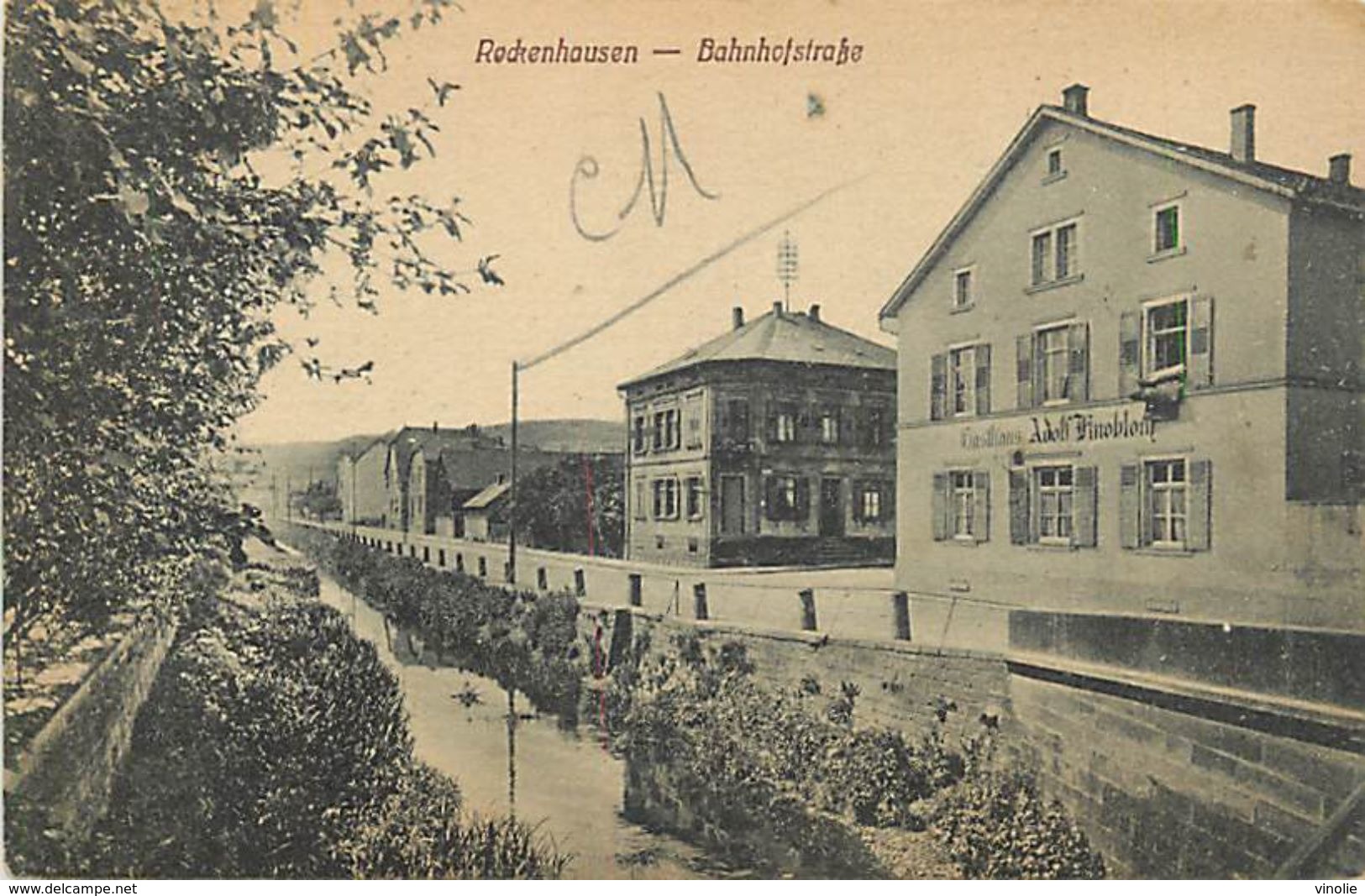 PIE 17-P Mo-4642 : ROCKENHAUSEN. BAHNHOFSTRASSE - Rockenhausen