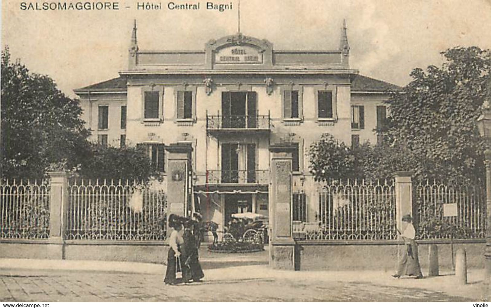 PIE 17-P Mo-4646 : SALSOMAGGIORE  HOTEL CENTRAL BAGNI - Altri & Non Classificati