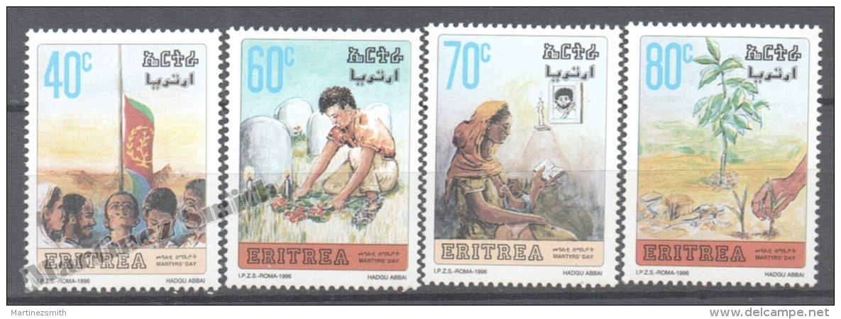 Eritrea - Erythree 1974 Yvert 278-81, Martyrs Day - MNH - Eritrea