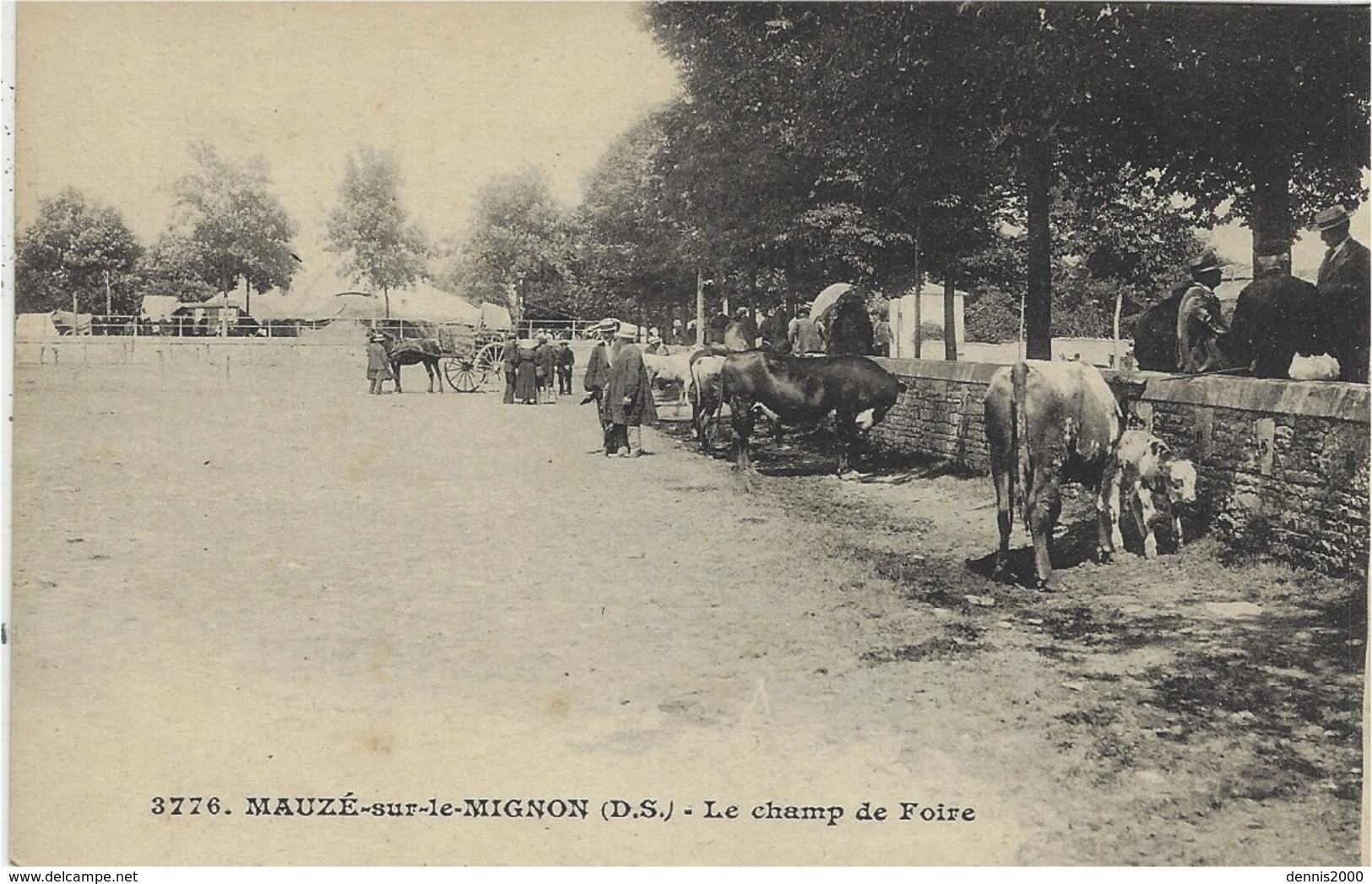 3776- MAUZE Sur Le MIGNON - Le Champ De Foire - Ed. Bergevin - Mauze Sur Le Mignon