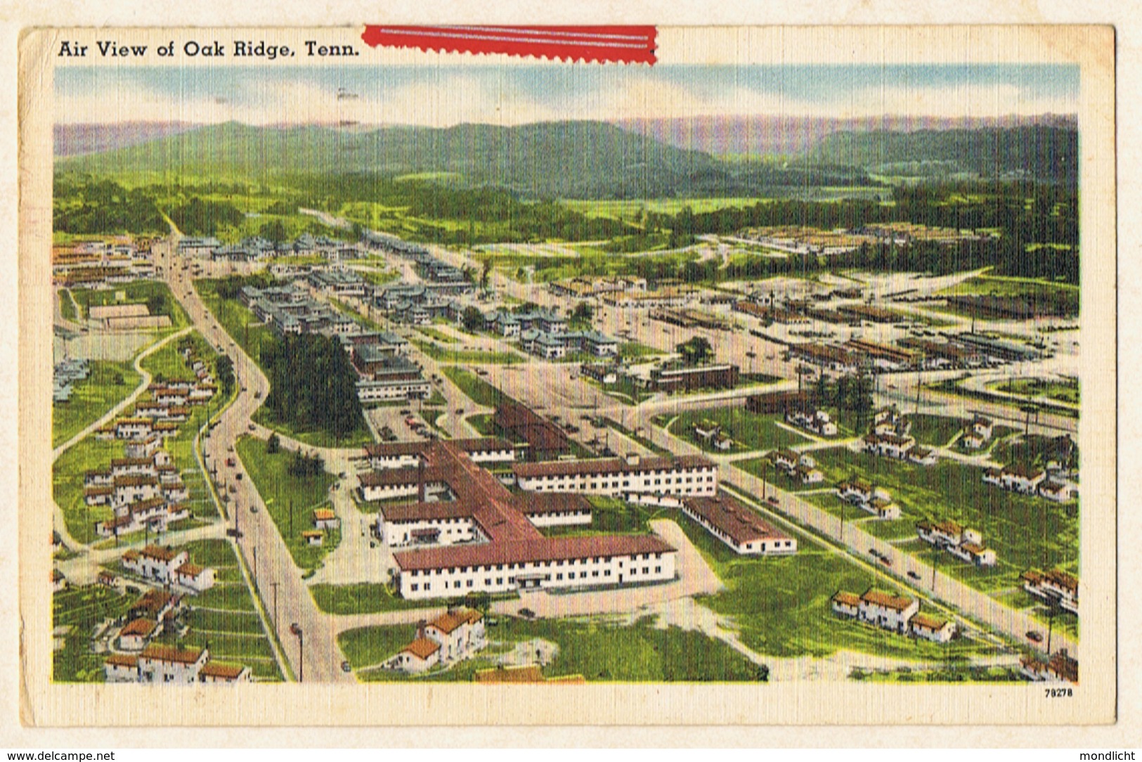 Air View Of Oak Ridge, Tenn. (1957). - Oak Ridge