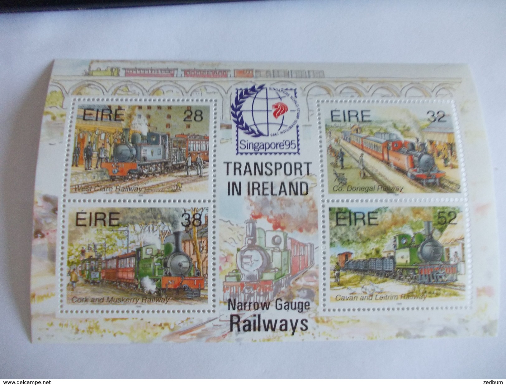 TIMBRE Eire Irelande Transport In Ireland N° 18 - Altri & Non Classificati