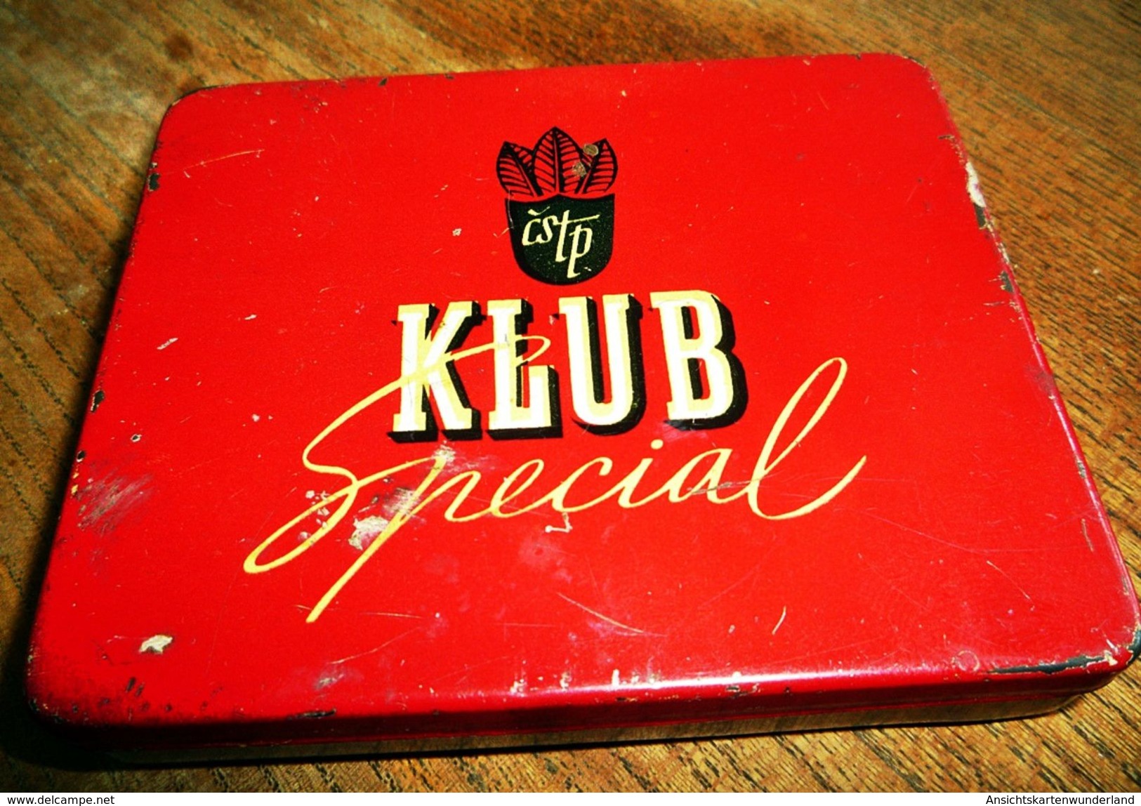 Zigarettendose Aus Metall "Klub Special" - Empty Cigarettes Boxes