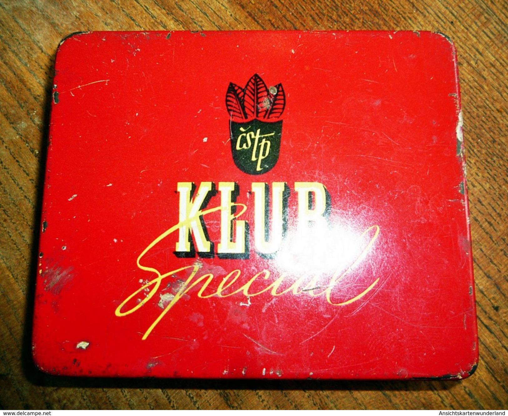 Zigarettendose Aus Metall "Klub Special" - Empty Cigarettes Boxes