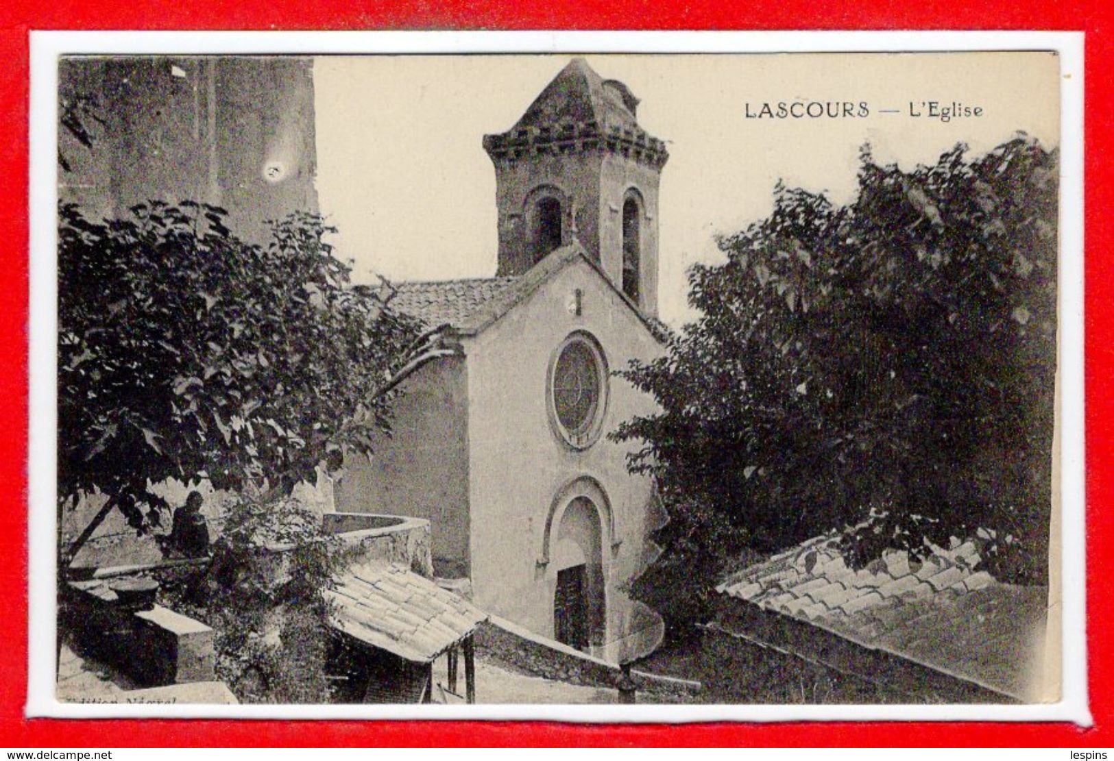 34 - LASCOURS --  L'Eglise - Other & Unclassified