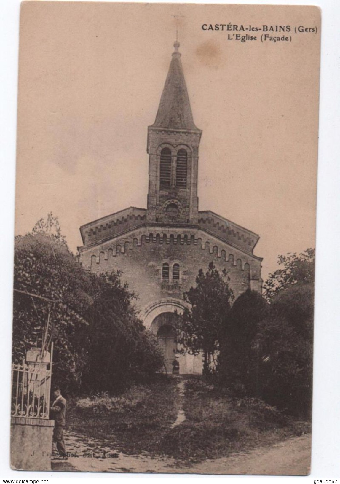 CASTERA-LES-BAINS - (32) - L'EGLISE - Castera