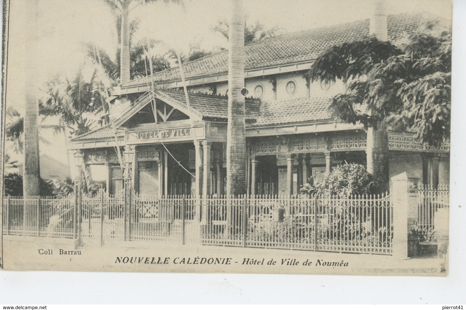 NOUVELLE CALEDONIE - Hôtel De Ville De NOUMÉA - Nouvelle Calédonie