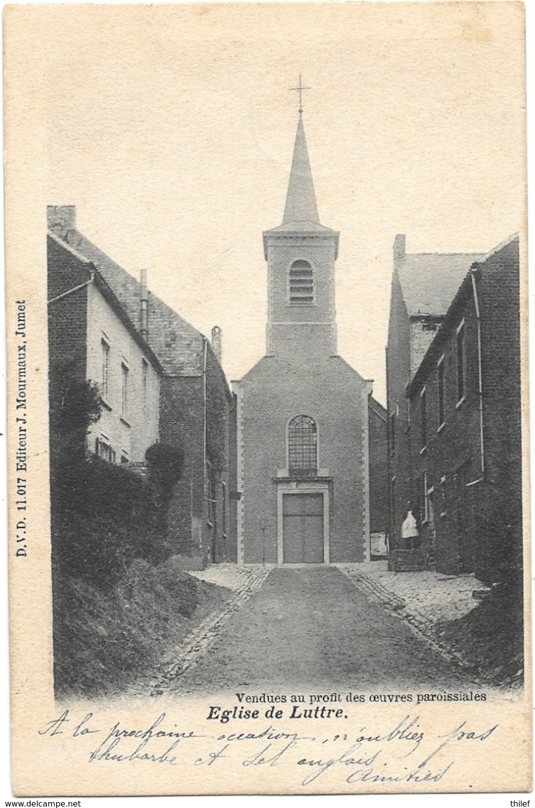 Luttre NA4: Eglise De Luttre 1903 - Pont-a-Celles