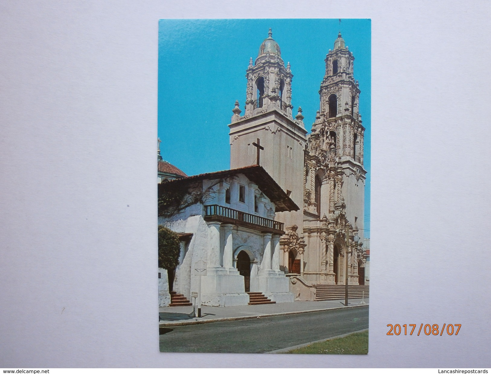 Postcard Mission Dolores The Old And The New San Francisco My Ref  B11593 - Missions