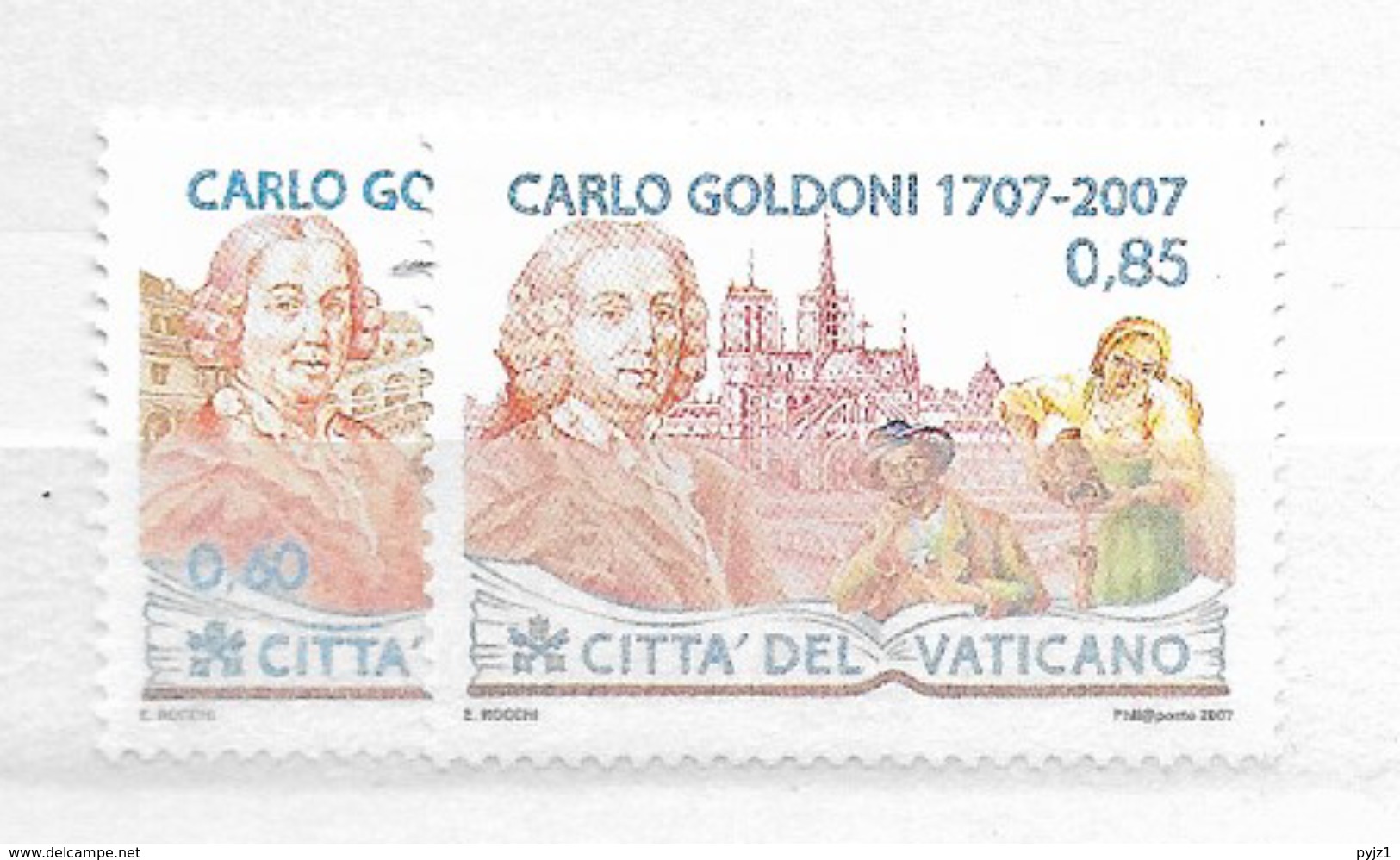 2007  MNH Vaticano - Neufs