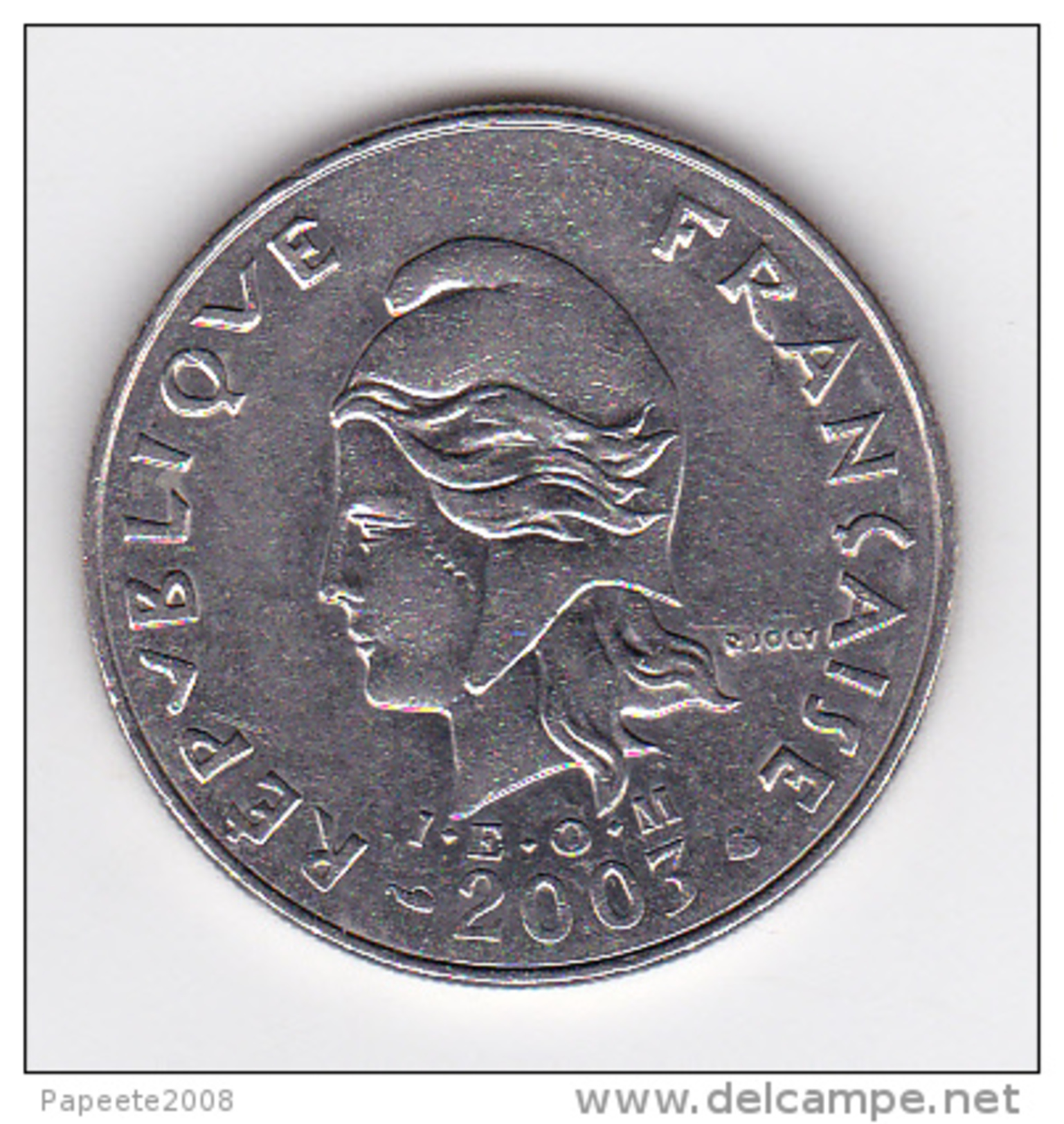 Polynésie Française - Pièce De 20 FCFP - 2003 - SUP - French Polynesia