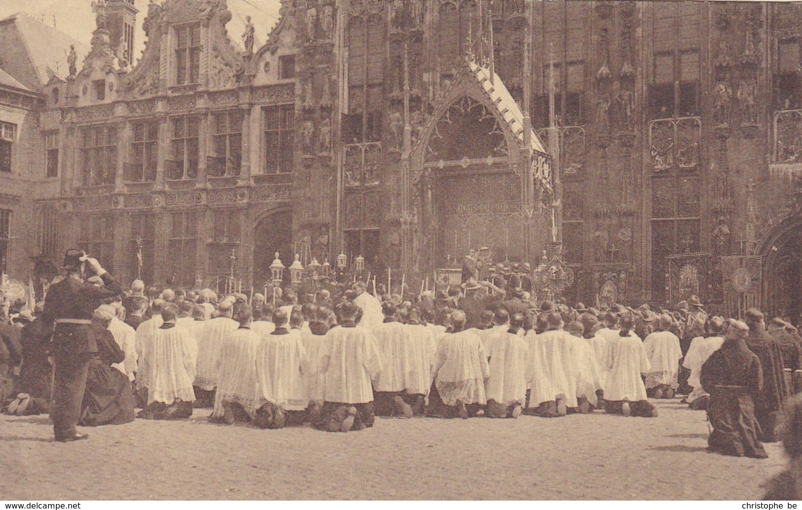 Brugge; Processie Van Het Heilig Bloed, De Benedictie (pk37836) - Brugge