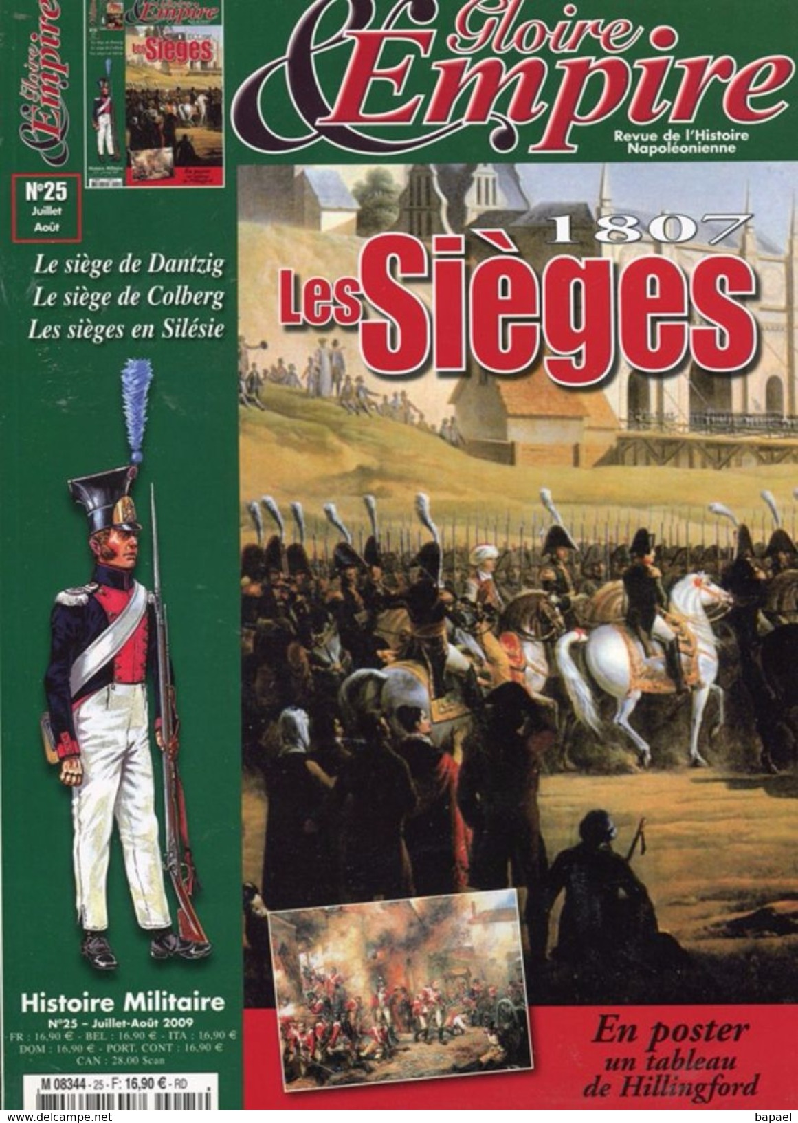 ''Gloire & Empire'' - Revue Histoire Napoléonienne - 1807 Les Sièges (Couverture Et Sommaire) - Histoire