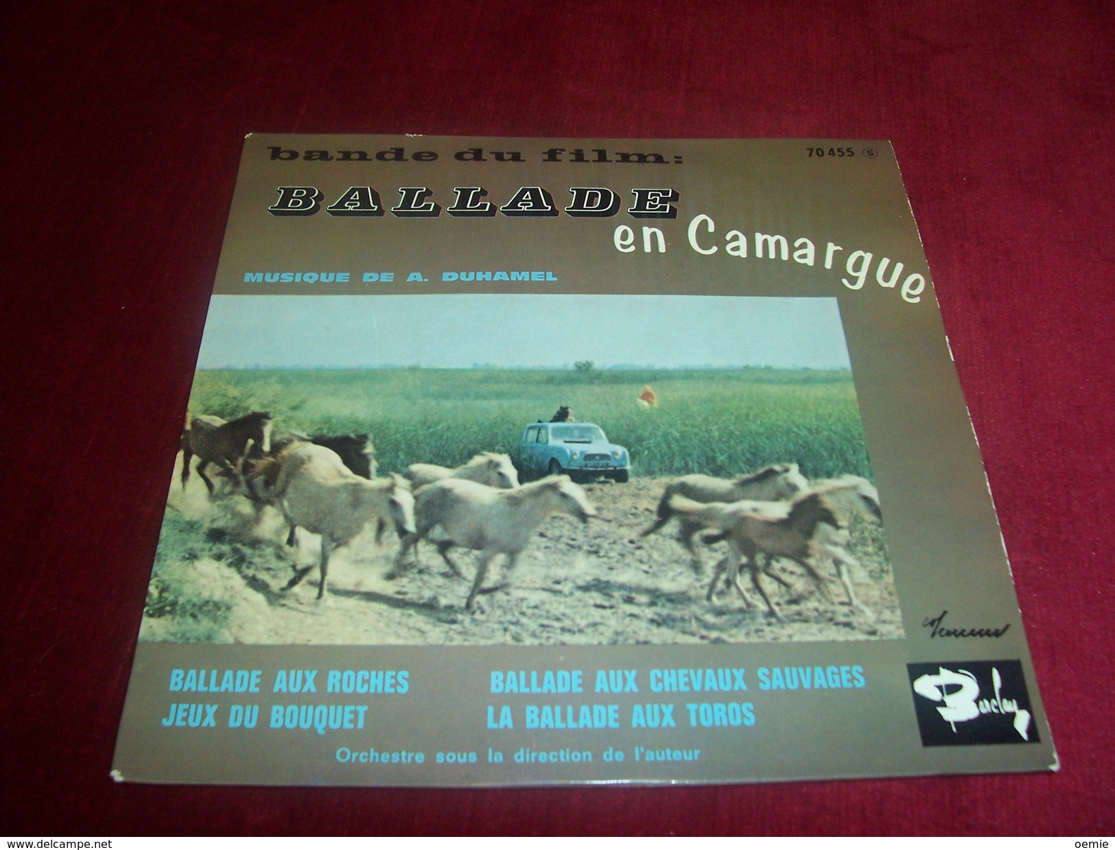 BANDE DU FILM  BALLADE EN CAMARGUE MUSIQUE DE A DUHAMEL - Soundtracks, Film Music