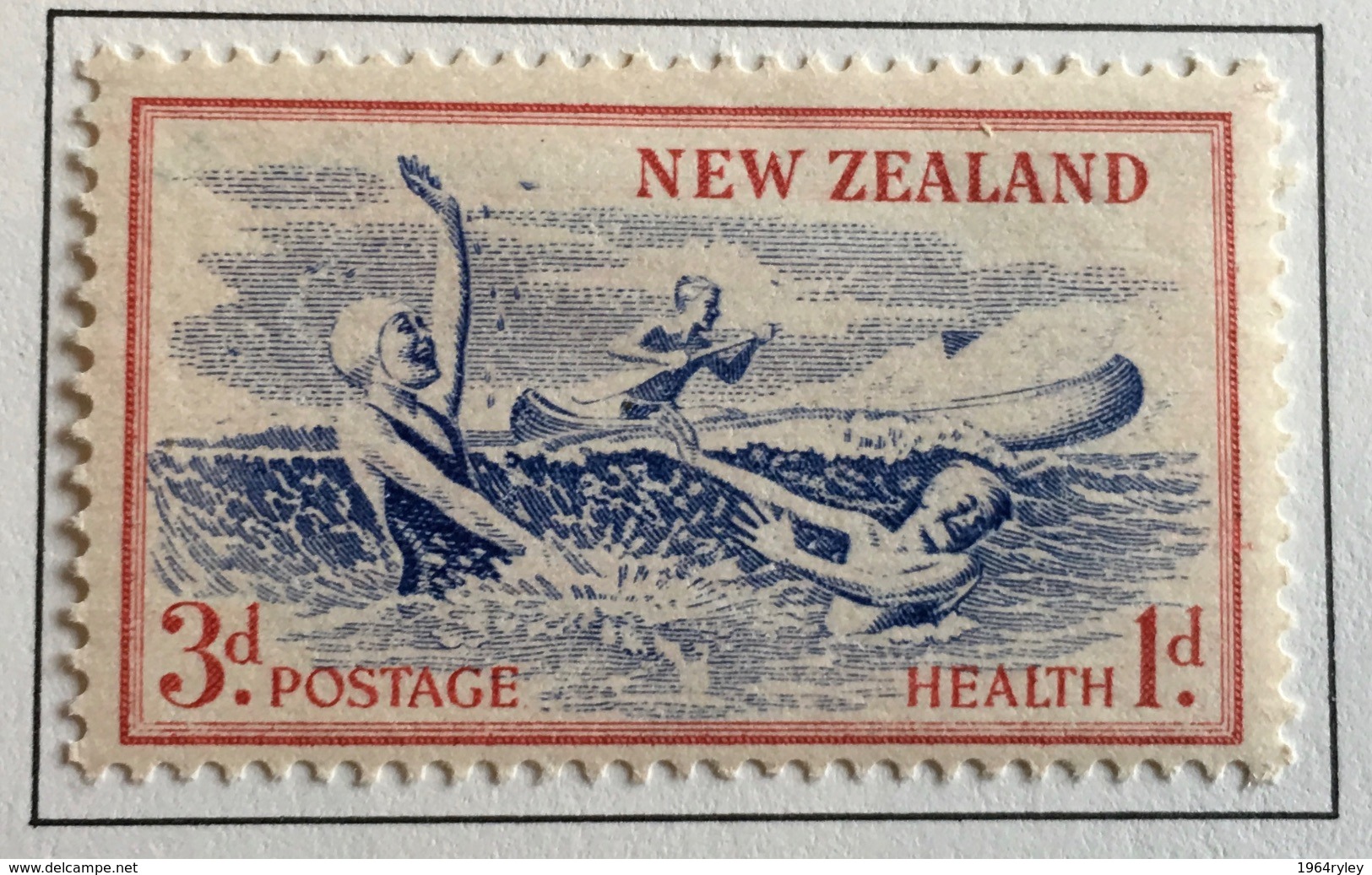New Zealand  MH* 1957 - # B52/53 - Neufs