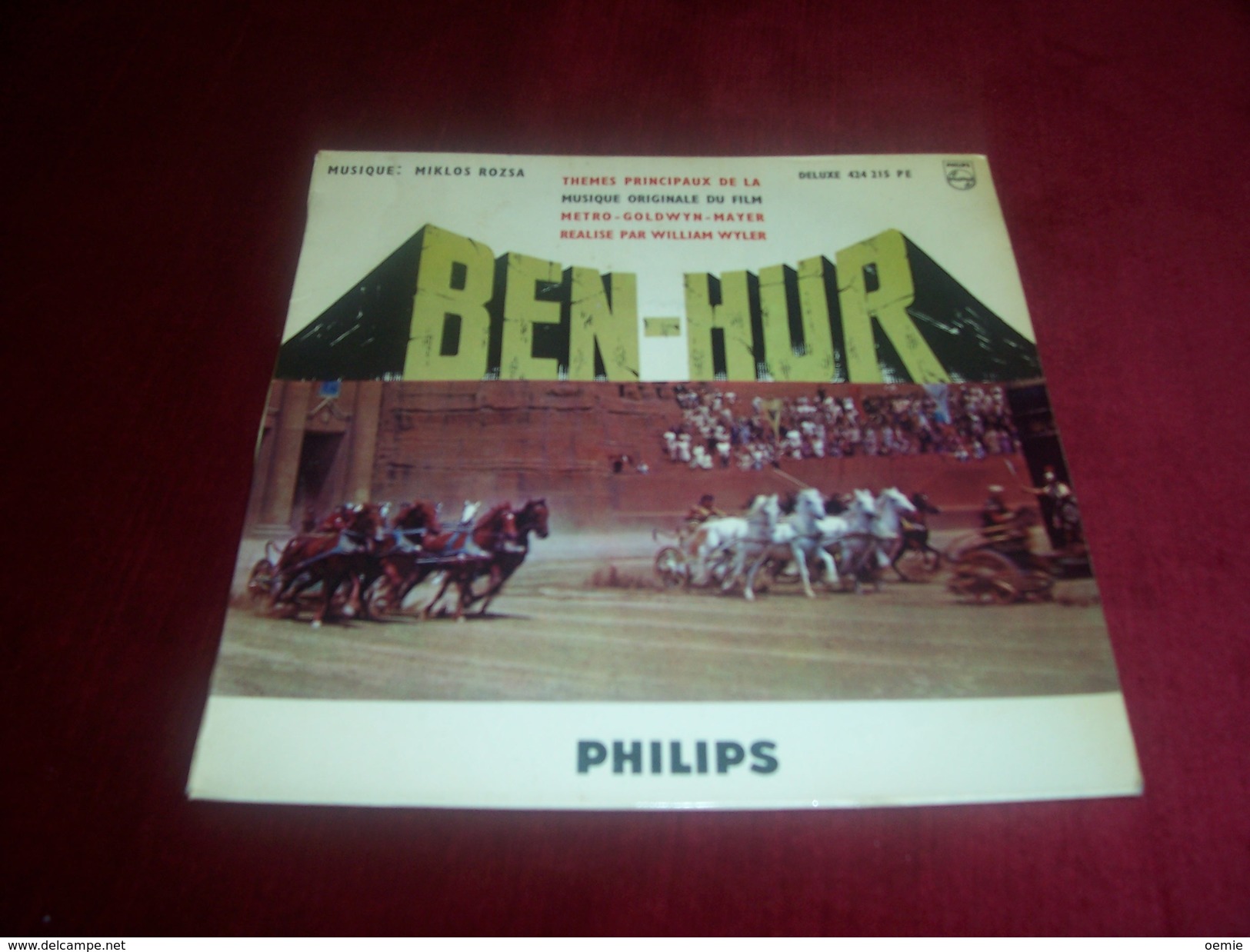 MUSIQUE MIKLOS ROZSA  °  BO  BEN HUR - Soundtracks, Film Music