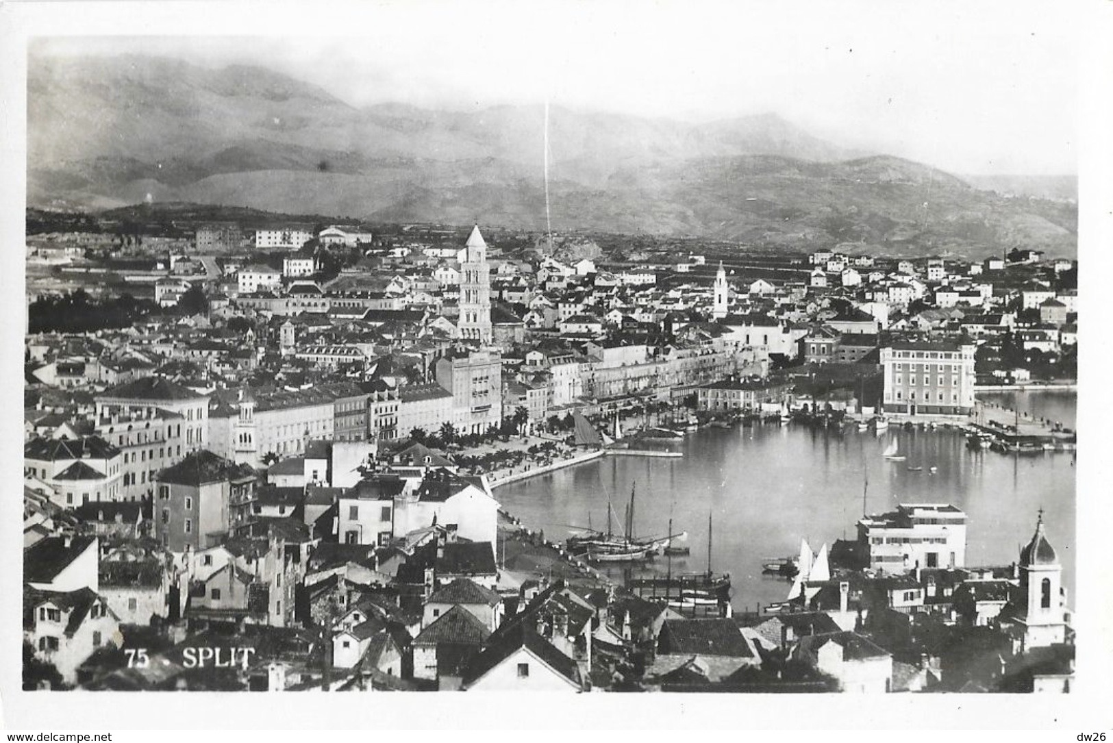 Split (Croatie) - Vue Générale Sur Le Port - Croazia