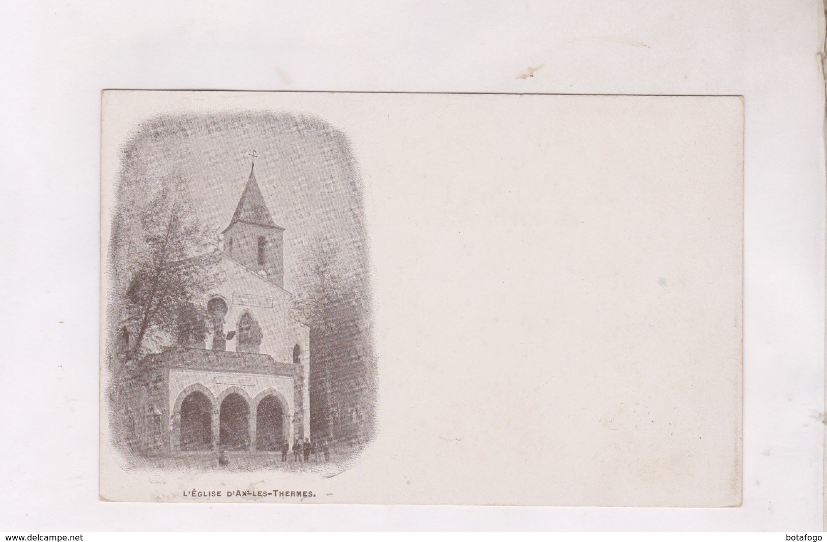 CPA DPT 09 EGLISE D AX LES THERMES - Ax Les Thermes