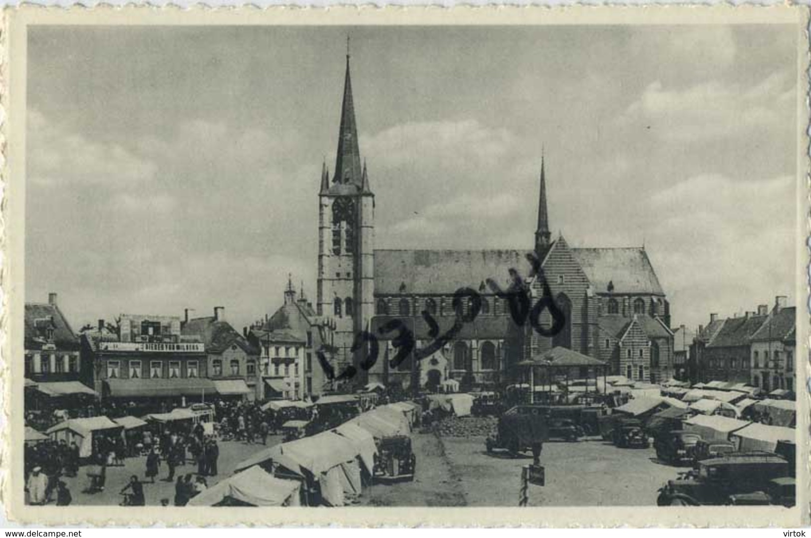 Geel :   Grote Markt   ( Geschreven Met Zegel ) - Geel