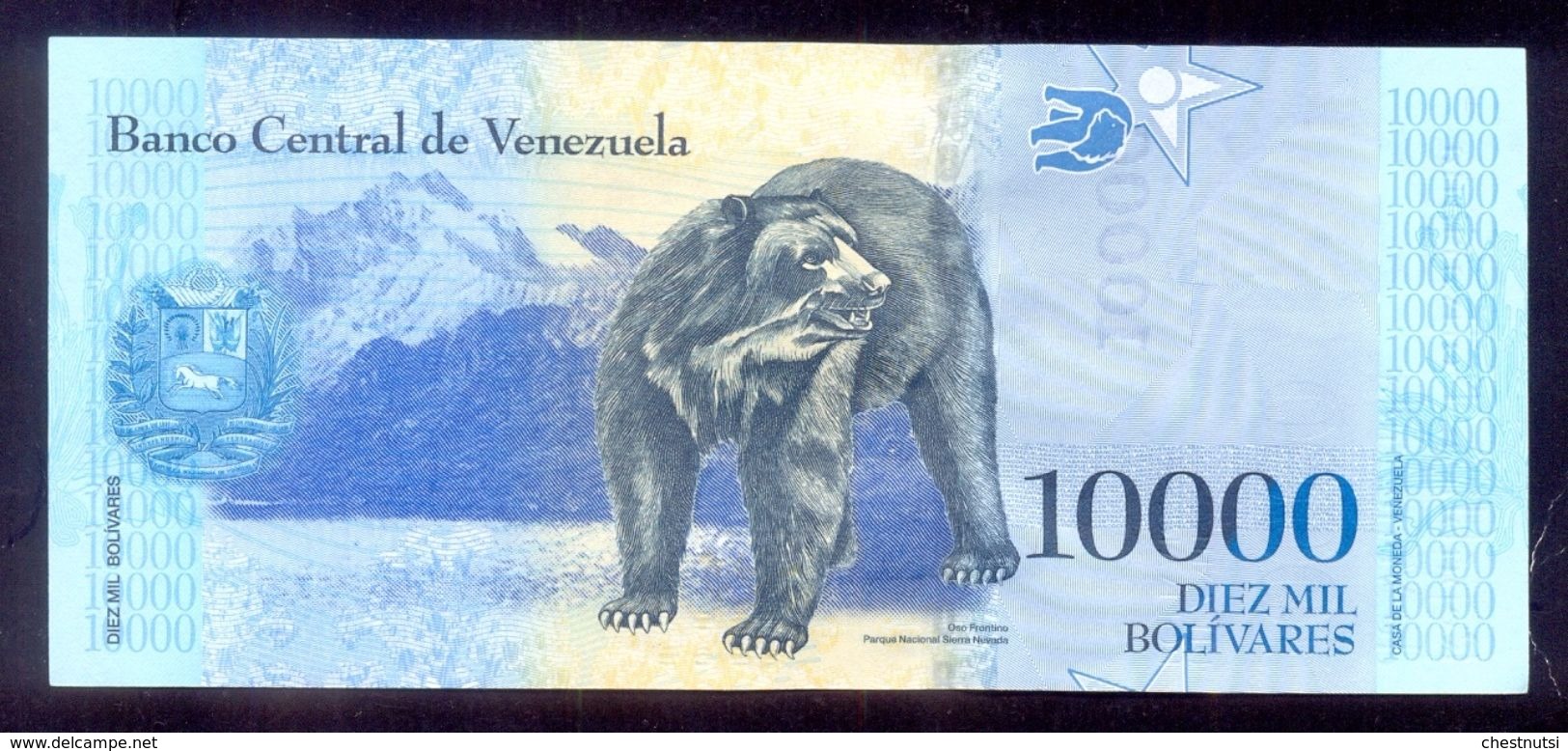 VENEZUELA  10 000 BOLIVARES 2016 (2017) P NEW  UNC - Venezuela