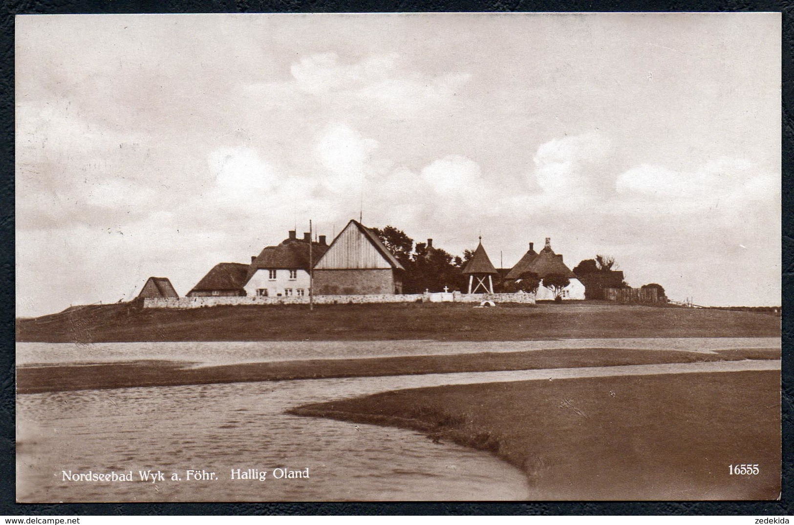 A5605 - Alte Foto Ansichtskarte - Nordseebad Wyk Auf Föhr - Hallig Oland - H. Rubin & Co - Gel 1930 TOP - Föhr