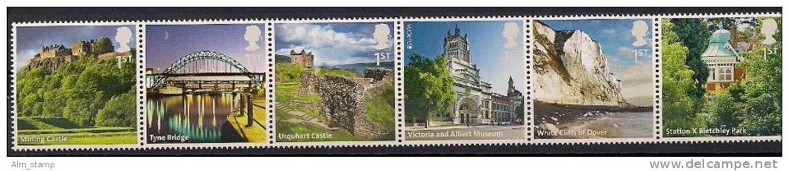 2012 Grossbritannien / Great Britain / Grande Bretagne Mi 3235-48**MNH   A To Z Of United Kingdom Part II UM - 2012