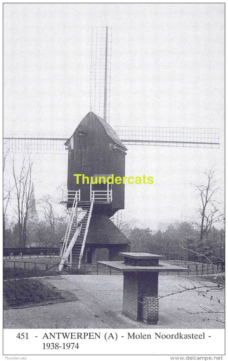 CPM MOLEN MOULIN **  ANTWERPEN MOLEN NOORDKASTEEL - Windmills