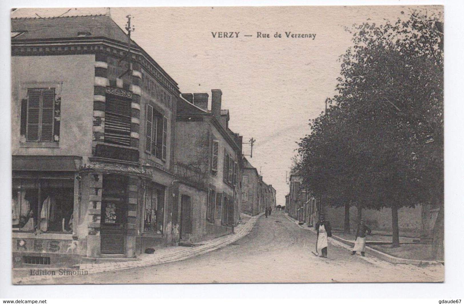 VERZY (51) - RUE DU VERZENAY - Verzy