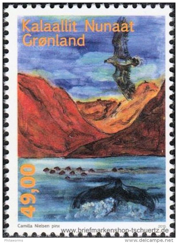 Grönland 2015, Mi. 687-88 ** - Nuevos