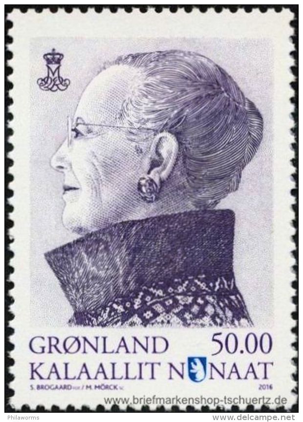 Grönland 2016, Mi. 731-32 ** - Nuevos