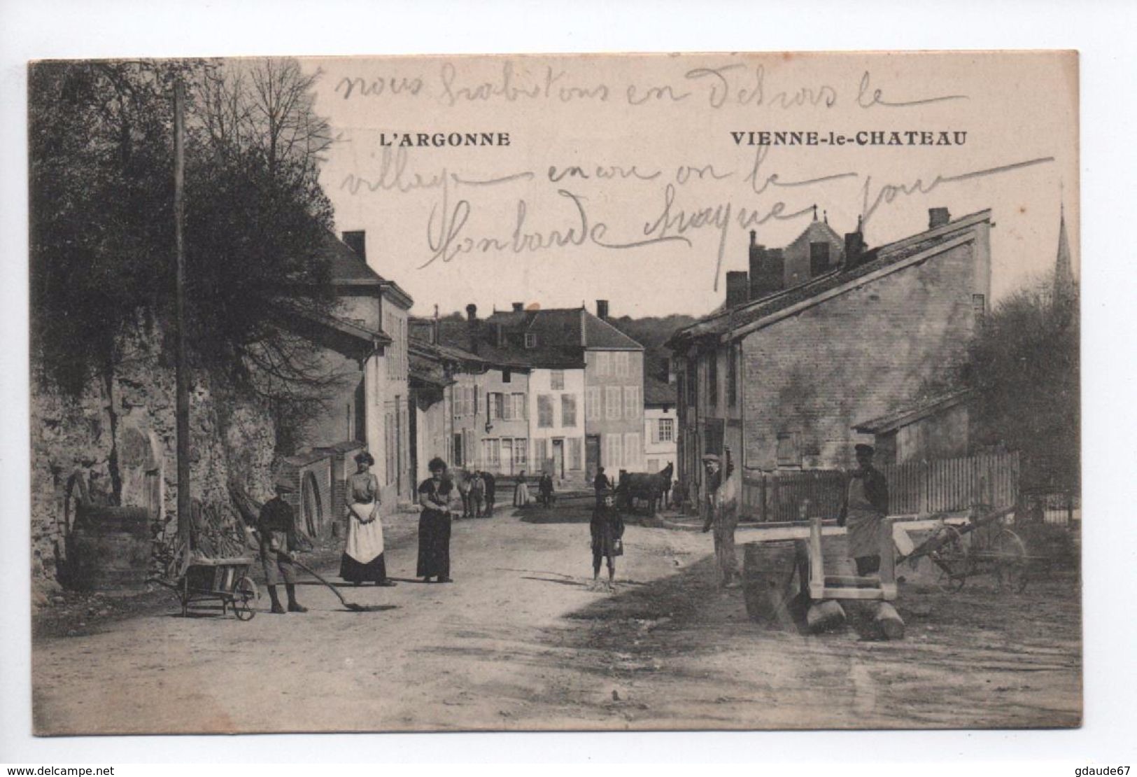 VIENNE LE CHATEAU (51) - L'ARGONNE - Autres & Non Classés