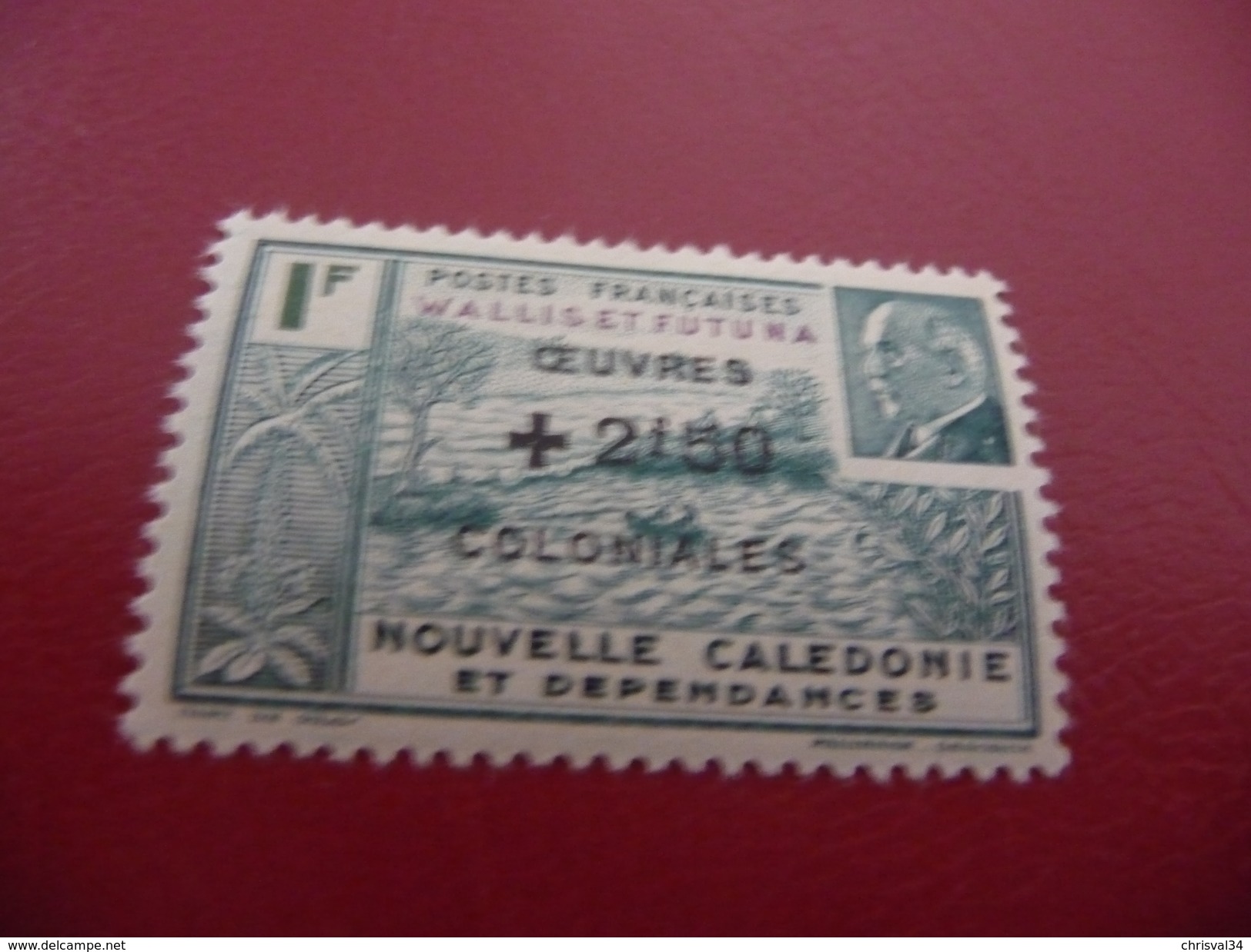 TIMBRE  WALLIS-ET-FUTUNA   N  132     COTE  2,00  EUROS  NEUF  TRACE  CHARNIERE - Neufs