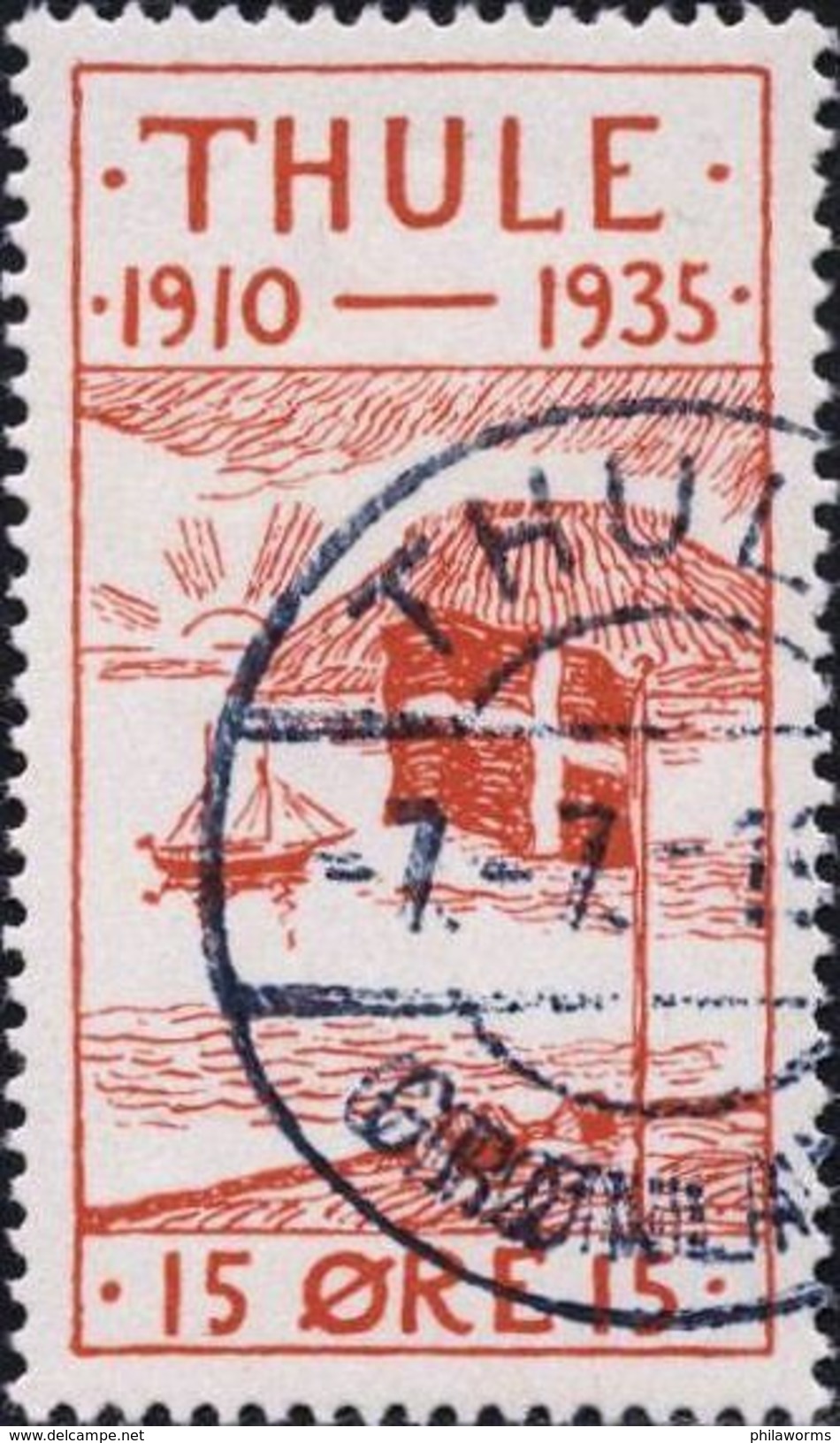 Grönland 1935, Mi. Thule 2 O - Thulé