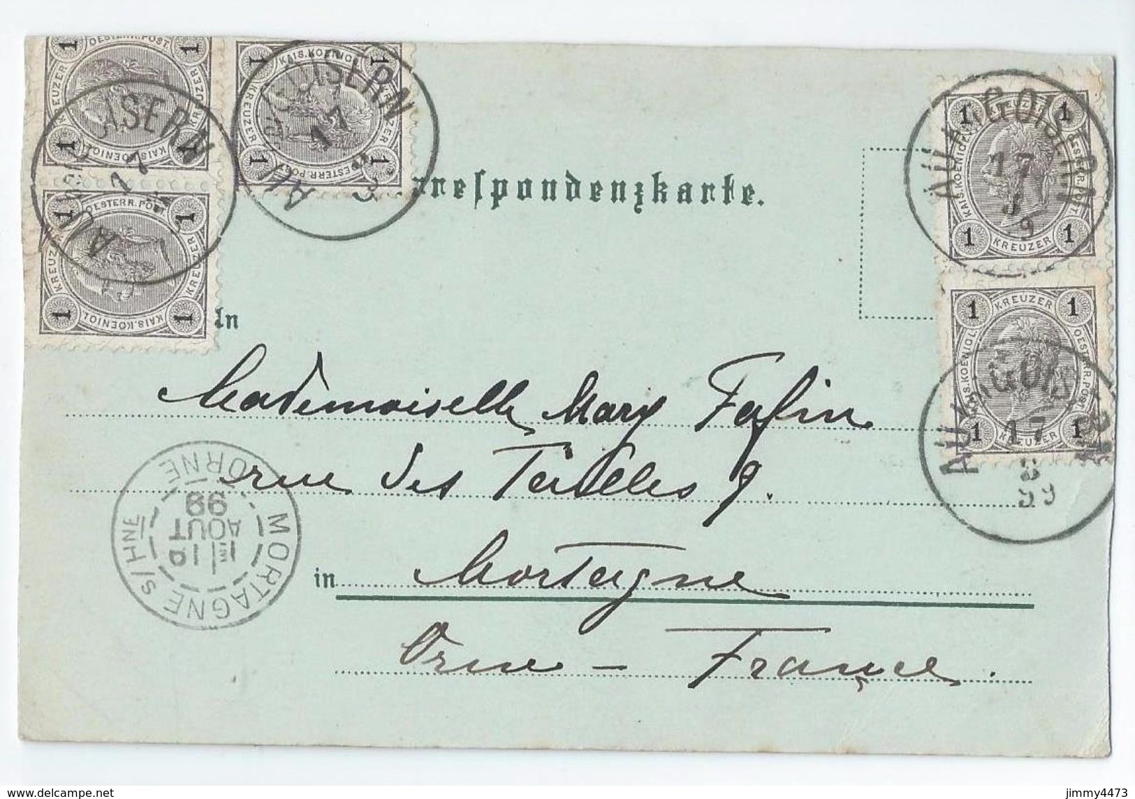 POSTKARTE - GRUSS Vom HALLSTÄTTER SEE Haute Autriche En 1899 - Verlag Lautz & Jsenbeck N° 10431 - Scans Recto-Verso - Hallstatt