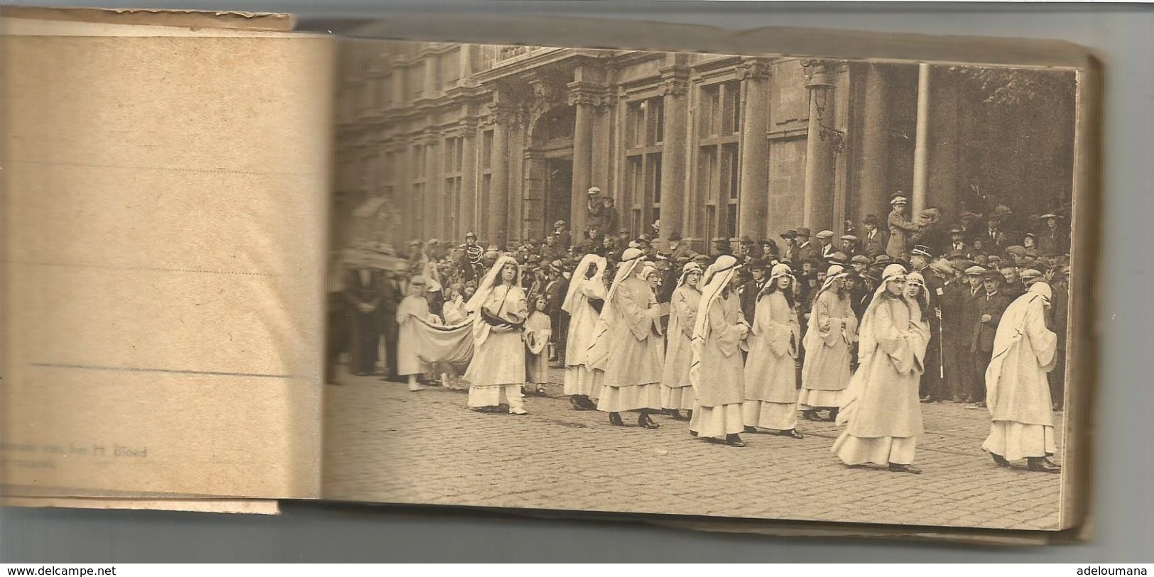 BRUGES  -  PROCESSION DU SAINT SANG  -  24 CARTES SEPAREES DE FEUILLES DE SOIE - CARNET COMPLET - Autres & Non Classés