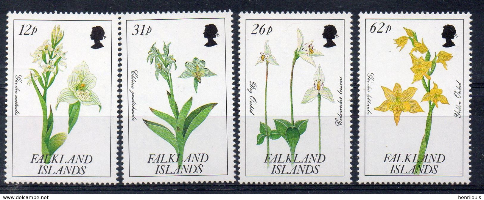 FALKLAND  Timbres Neufs ** De1991 ( Ref 483 ) Fleurs - Falkland