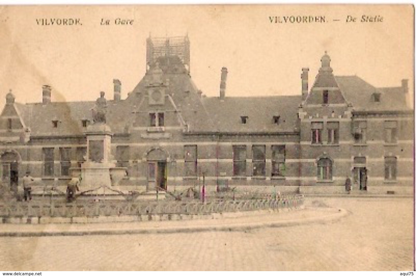 VILVOORDEN    De Statie (timbre Décollé) - Vilvoorde