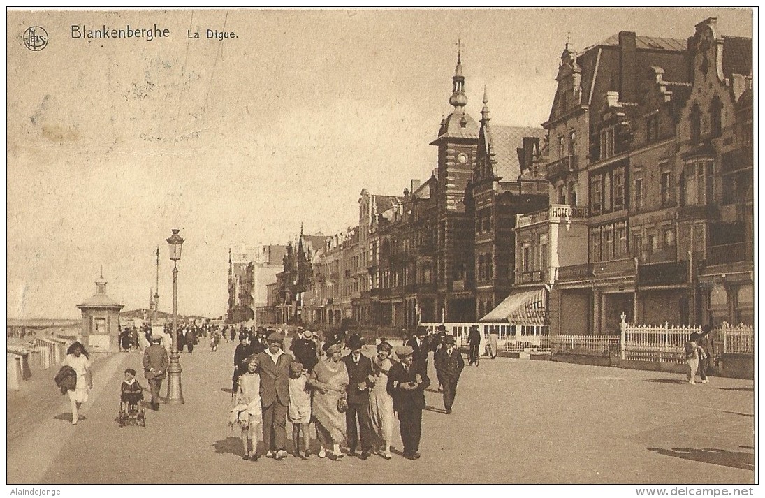 Blankenberghe Bkankenberge La Digue - 1926 - Blankenberge