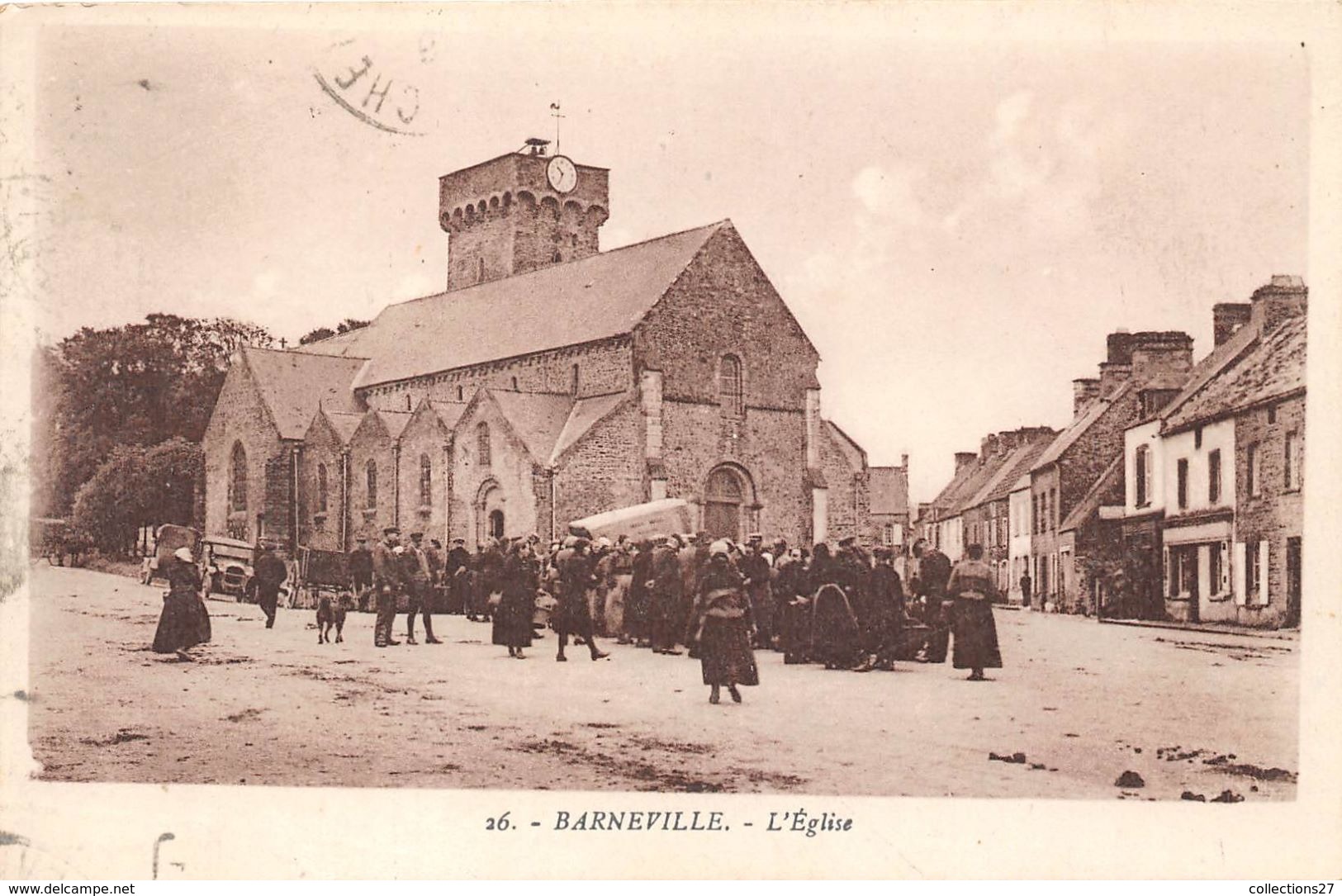 50-BARNEVILLE- L'EGLISE - Barneville