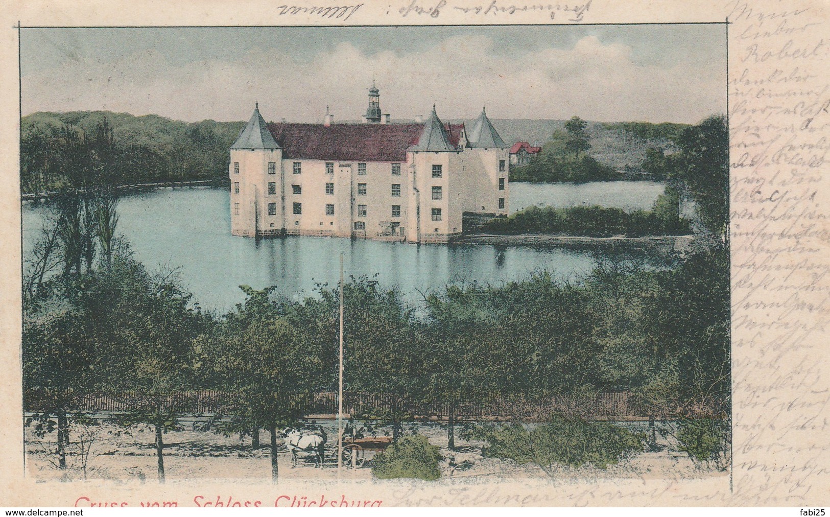 GRUSS VOM SCHLOSS GLUCKSBURG - Gluecksburg