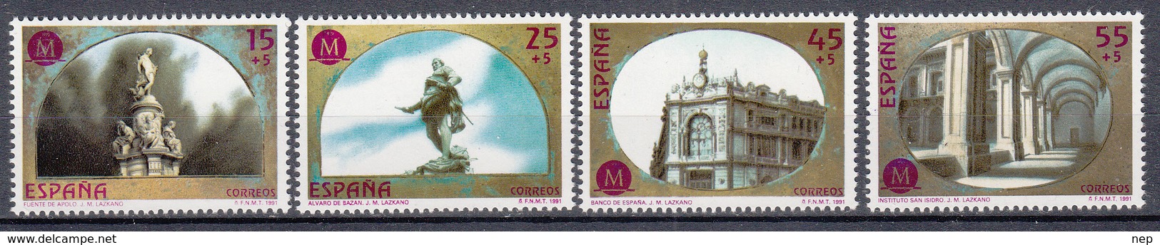 SPANJE - Michel - 1991 - Nr 2996/99 - MNH** - Neufs